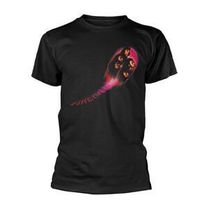Deep Purple Unisex Adult Fireball T-Shirt / Black